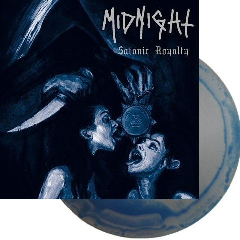 Midnight Satanic Royalty Lp Blue Grey Tpl Records