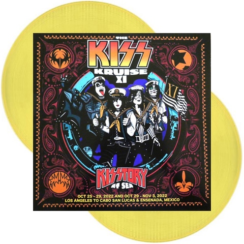 Kiss Kruise Xi Dlp Yellow Tpl Records