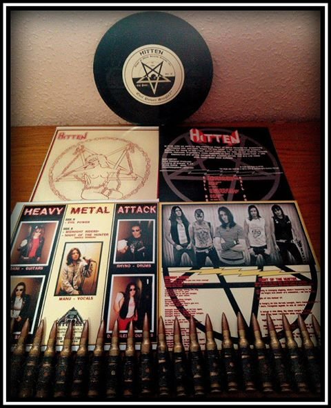 Hitten -Evil Power 7″ [with poster] – TPL Records