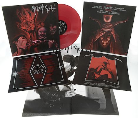 Midnight -No Mercy For Mayhem lp [red] - TPL Records