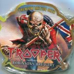 Iron Maiden -Trooper Beer coaster