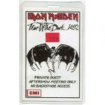 Iron Maiden -Fear Of The Dark 1992 aftershow pass
