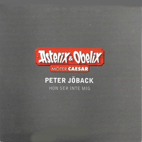 Peter Jöback -Asterix & Obelix Möter Caesar cds - TPL Records