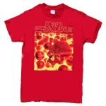 Dead Kosmonaut -Apple [red] T-Shirt Small