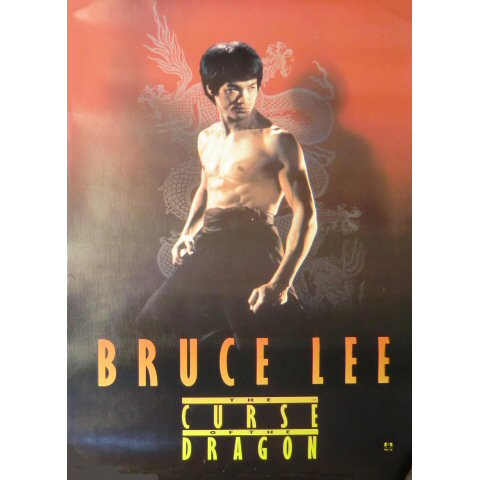 Bruce Lee -The Curse Of The Dragon poster - TPL Records
