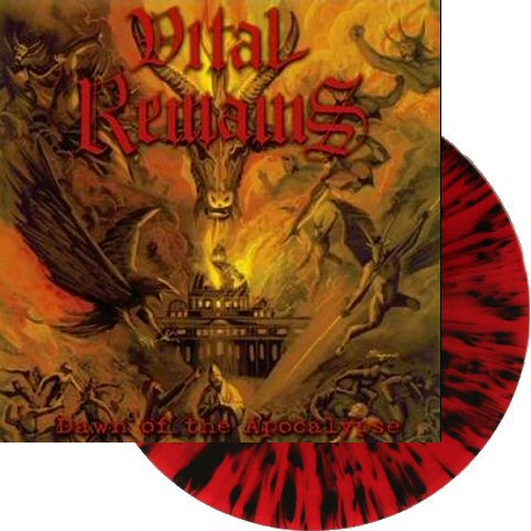 Vital Remains -Dawn Of The Apocalypse lp [red splatter] – TPL Records