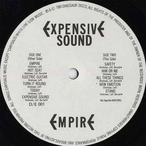 Expensive Sound, Empire