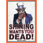 Shining -Wants You Dead promo postcard