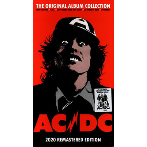 Ac/dc ‎–The Original Album Collection 4cd box