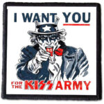 Kiss -I Want You For The Kiss Army patch