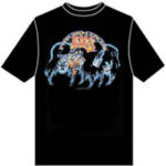 Kiss -Psycho Circus Faces T-Shirt X-Large