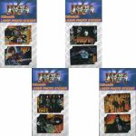 Kiss -Set Of 8 Collectable Stickers